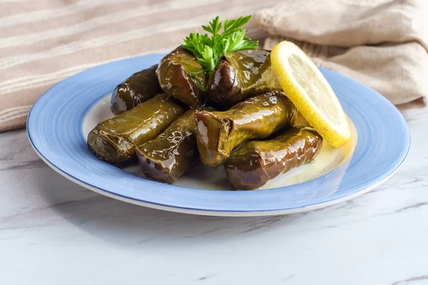 Yaprak dolma, 박제 포도 잎 — 스톡 사진