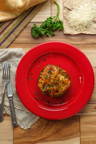 Mexikanische gefüllte Paprika — Stockfoto