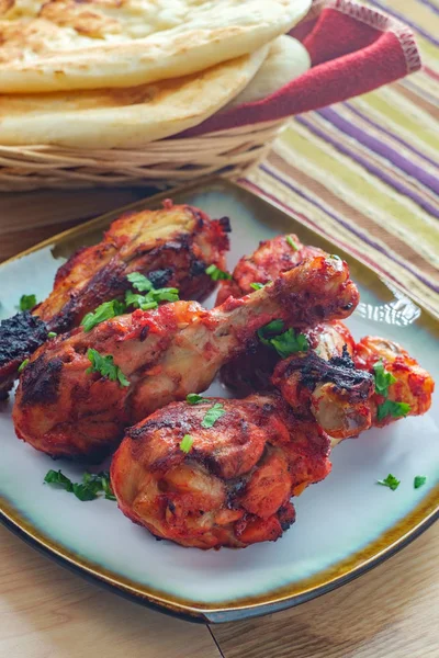 Indiai Tandoori csirke — Stock Fotó