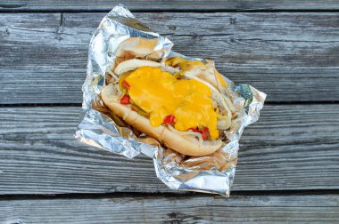 Dağınık Philly Cheesesteak