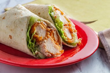 Çıtır Tavuk Sezar Wrap