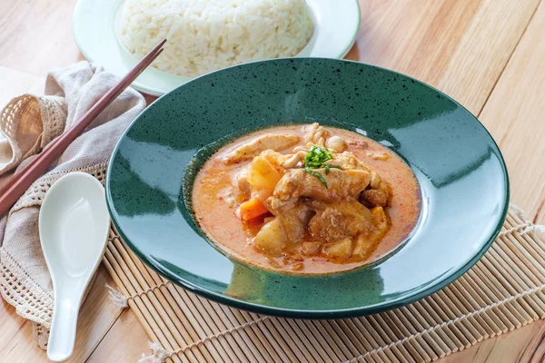 Thai Food Massaman Curry — Stock Photo, Image