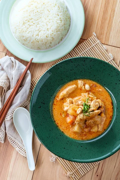 Thai Food Massaman Curry — Stock Photo, Image