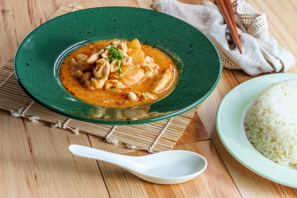 Thai Food Massaman Curry — Stock Photo, Image