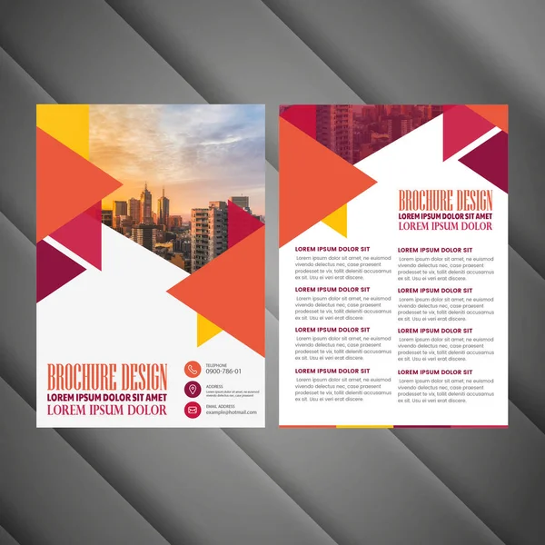 Tuo Business Brochure Design — Foto Stock