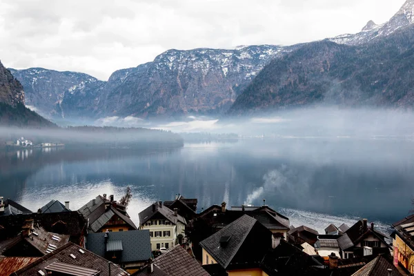 Las Montañas Hallstatt Lago Hallstatt — Foto de Stock