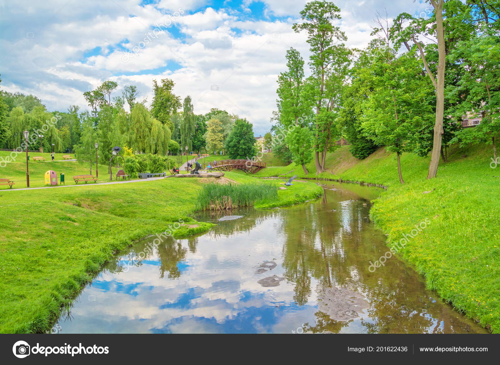 Grodno City Park Named Gilbert Belarus Grodno May 2018 Stock Editorial Photo C Irinadance 201622436