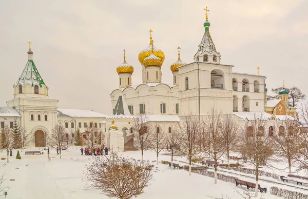 Ancient Ipatiev Monastery Monastery Kostroma Imperial Romanov Dynasty Originated — Stock Photo, Image