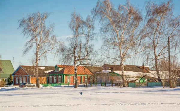 Dorf Konstantinowo Ist Der Geburtsort Des Russischen Dichters Sergei Yesenin — Stockfoto