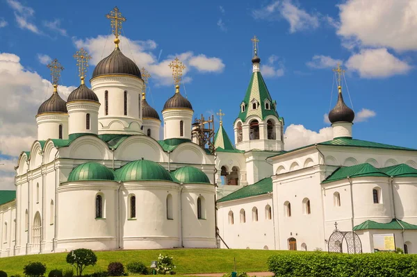 White Cathedrals Transfiguration Monastery Murom — Stock Photo, Image