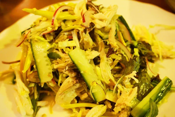 Köstliche Asiatische Traditionelle Küche Mit Leckerem Geschmack Und Schöner Dekoration — Stockfoto