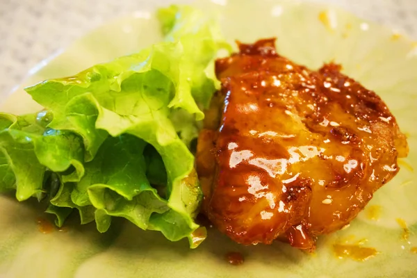おいしいバーベキュー ポーク アジア料理 — ストック写真