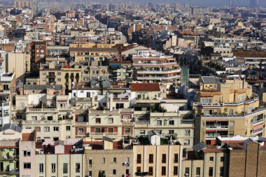 Cityscape Barcelona, İspanya