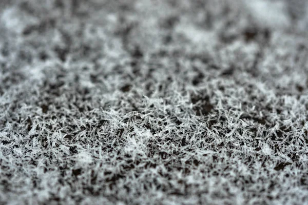 雪でタイルのクローズアップショット — ストック写真