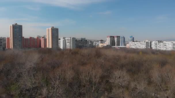 Vista Aérea Del Cabo Parque — Vídeos de Stock