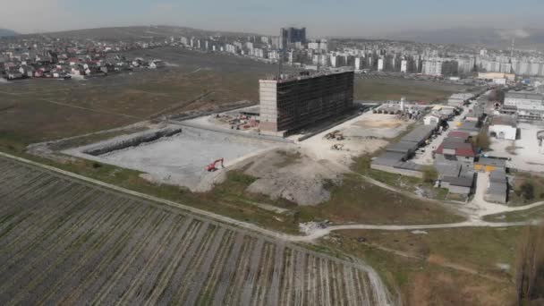 Vista Aérea Capa Parque — Vídeo de Stock