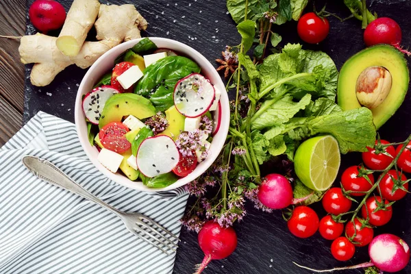 Vegetable salad Stock Image