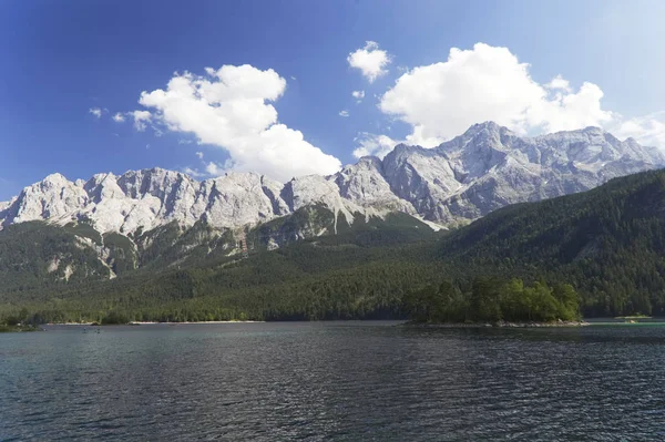 Lac Près Zugspitze Bavière Allemagne — Photo