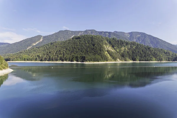 Lac Bavière Dans Les Alpes Allemagne — Photo