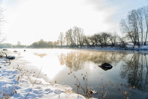 Nehrin üzerinde sis