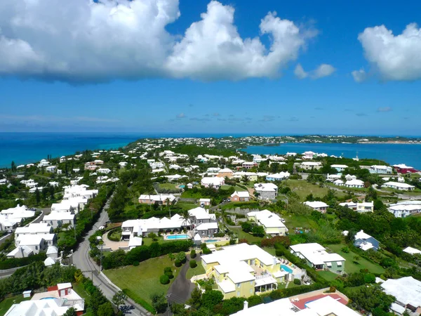 Vista Desde Faro Gibbs Hill Bermudas Fotos De Stock