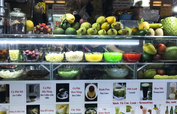 Βιετναμέζικο Φαγητό Στην Αγορά Saigon Βιετνάμ — Φωτογραφία Αρχείου