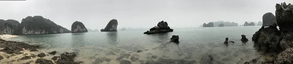 Vista Una Baia Lunga Ettari Vista Panoramica — Foto Stock