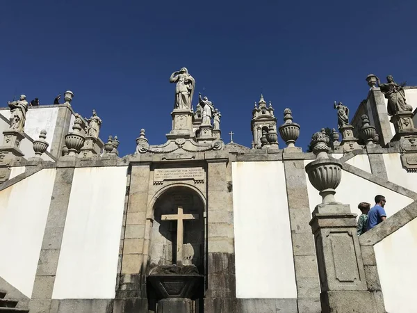 Bom Jesus Monte Braga Portugal — Fotografia de Stock