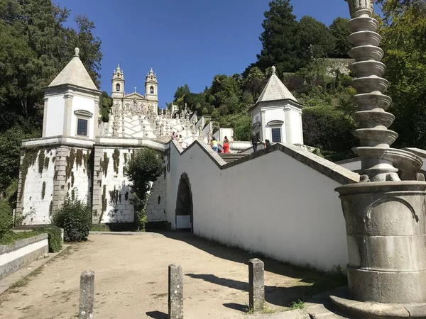 Bom Jesus Monte Braga Portugal — Stockfoto