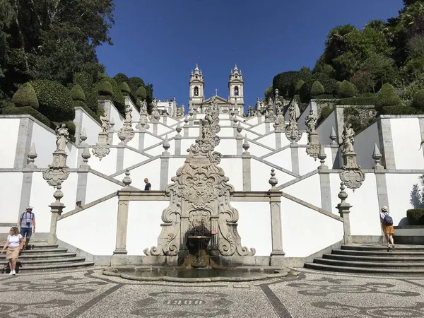 Bom Jesus Göra Monte Braga Portugal — Stockfoto