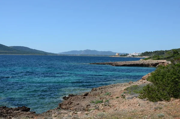 Felsige Küste Und Meer — Stockfoto