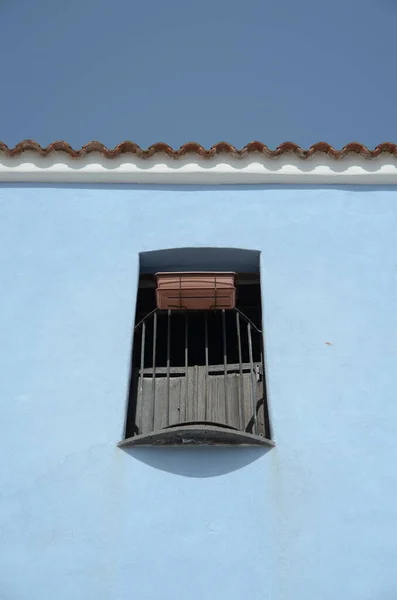 Janela Posada Sardenha Itália — Fotografia de Stock