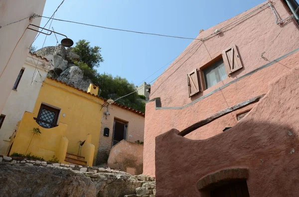 Posada Historická Vesnice Sardinie Itálie — Stock fotografie