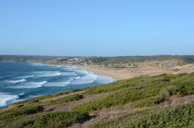 Torre dei corsari plajı, sardunya, İtalya