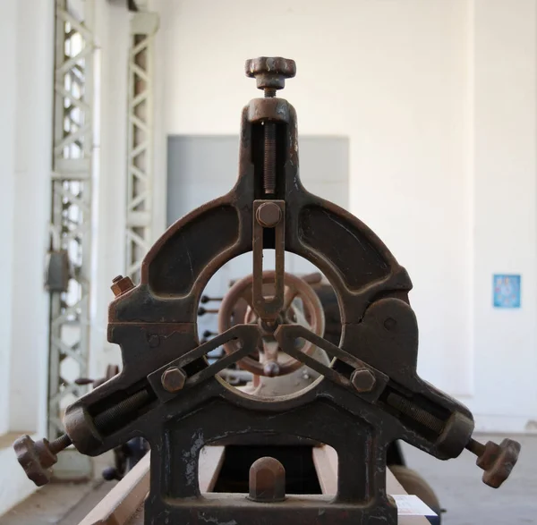 Εξοπλισμός Στο Ορυχείο Montevecchio Sardinia Ιταλία — Φωτογραφία Αρχείου
