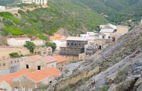 Uitzicht Argentiera Mijnbouw Dorp Sardinia Italië — Stockfoto