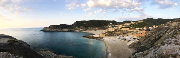 Vista Del Paese Minerario Argentiera Sardegna Italia — Foto Stock