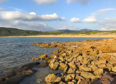 Porto Ferro Plajı, Alghero, Sardunya, İtalya