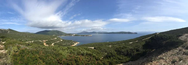 Ακτογραμμή Στο Alghero Sardinia Ιταλία — Φωτογραφία Αρχείου