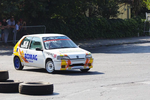 Skopje Macedonia Octubre Participantes Carrera Internacional Skopje Circle 2018 Octubre — Foto de Stock