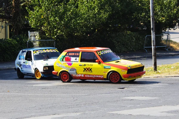 Skopje Macedonië Oktober Deelnemers Aan Internationale Wedstrijd Skopje Cirkel 2018 — Stockfoto