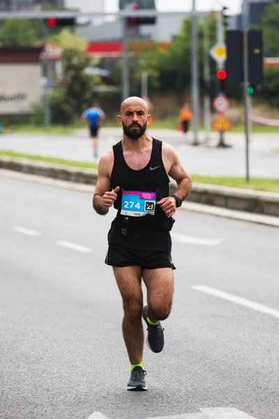 Maratona de Skopje 2019 — Fotografia de Stock