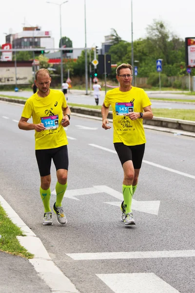 Skopje Marathon 2019 — Stockfoto