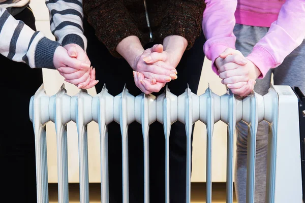 Cold Radiator — Stock Photo, Image