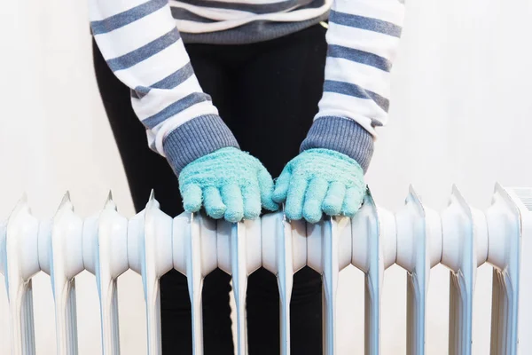 Cold Radiator — Stock Photo, Image