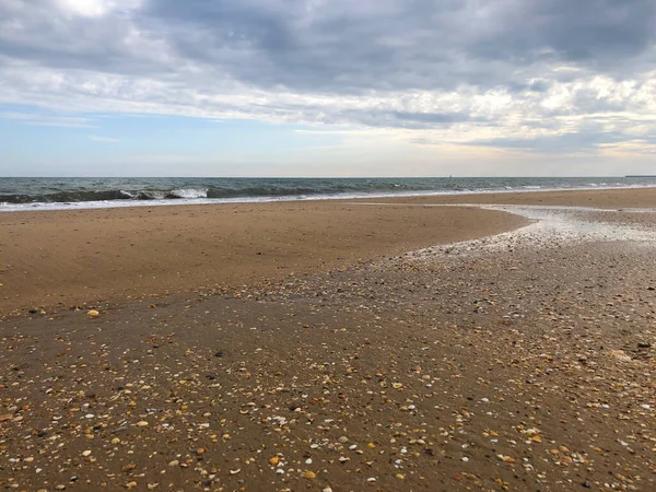 Allmän Över Stranden Isla Cristina — Stockfoto