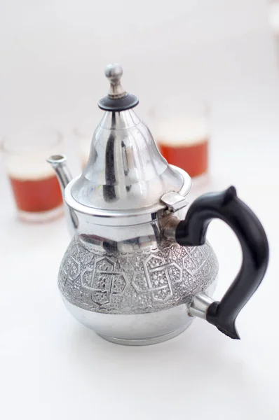 Arabic Traditional Tea White — Stock Photo, Image