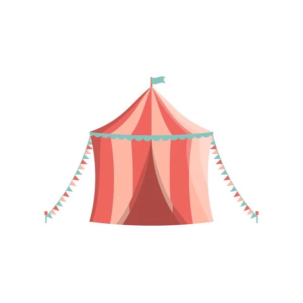 Tabernaklet circus icon — Stock vektor