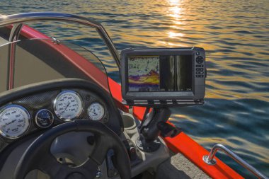 Sonar teknede Balık tutma Fishfinder, echolot,