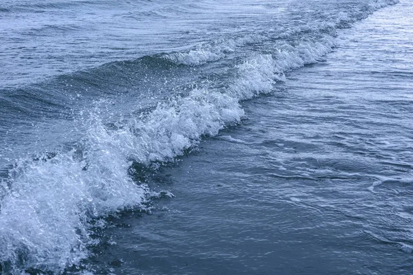 Superfície Água Mar Com Ondas Ondulações — Fotografia de Stock